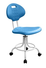 Стул (кресло) винтовой, сиденье и спинка полиуретан КР10-1